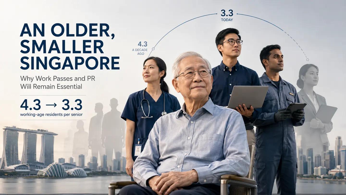 Singapore demographic trends and immigration planning for work passes and PR
